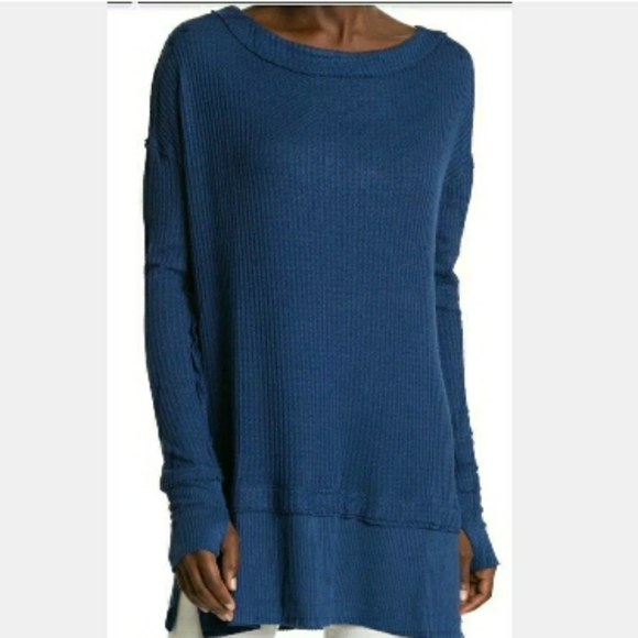 Free People North Shore Thermal Tunic Knit Top - Picture 4 of 13
